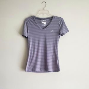 ADIDAS GREY T SHIRT..SIZE S